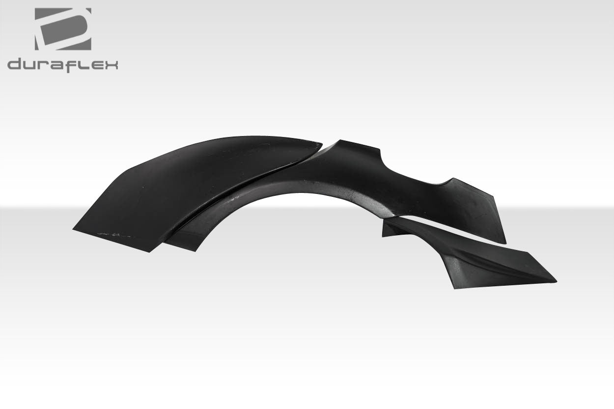 Extreme Dimensions Duraflex CPR Rear Fender Flares Compatible With 2009-2013 Toyota Corolla - 6 Piece - 116846