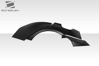 Extreme Dimensions Duraflex CPR Rear Fender Flares Compatible With 2009-2013 Toyota Corolla - 6 Piece - 116846