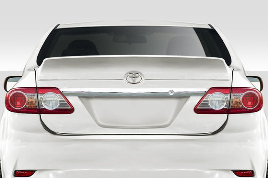Extreme Dimensions Duraflex CPR Wing Spoiler Compatible With 2009-2013 Toyota Corolla - 1 Piece - 116848