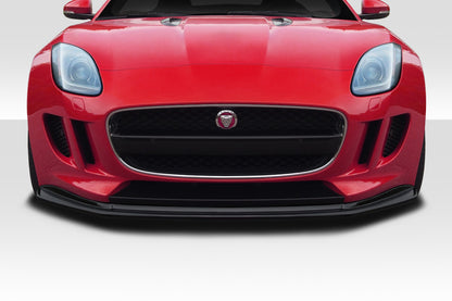 Extreme Dimensions Duraflex Type Max Front Lip Spoiler Compatible With 2014-2017 Jaguar F-Type - 1 Piece - 116871