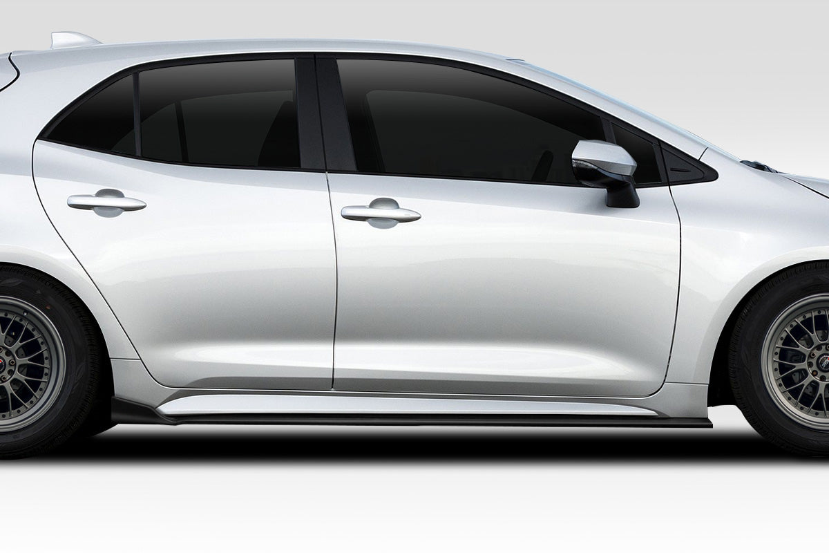 Extreme Dimensions Duraflex T Spec Side Skirts Splitters Compatible With 2019-2023 Toyota Corolla - 2 Piece - 116879