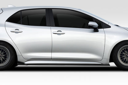 Extreme Dimensions Duraflex T Spec Side Skirts Splitters Compatible With 2019-2023 Toyota Corolla - 2 Piece - 116879