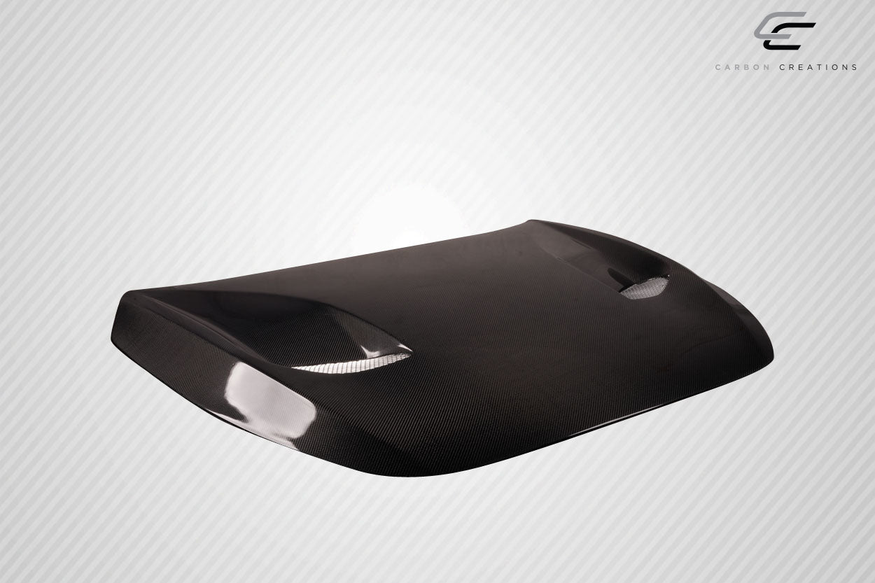 Carbon Creations TS1 Hood Compatible With 2016-2022 Infiniti Q60 - 1 Piece - 116882