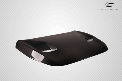 Carbon Creations TS1 Hood Compatible With 2016-2022 Infiniti Q60 - 1 Piece - 116882