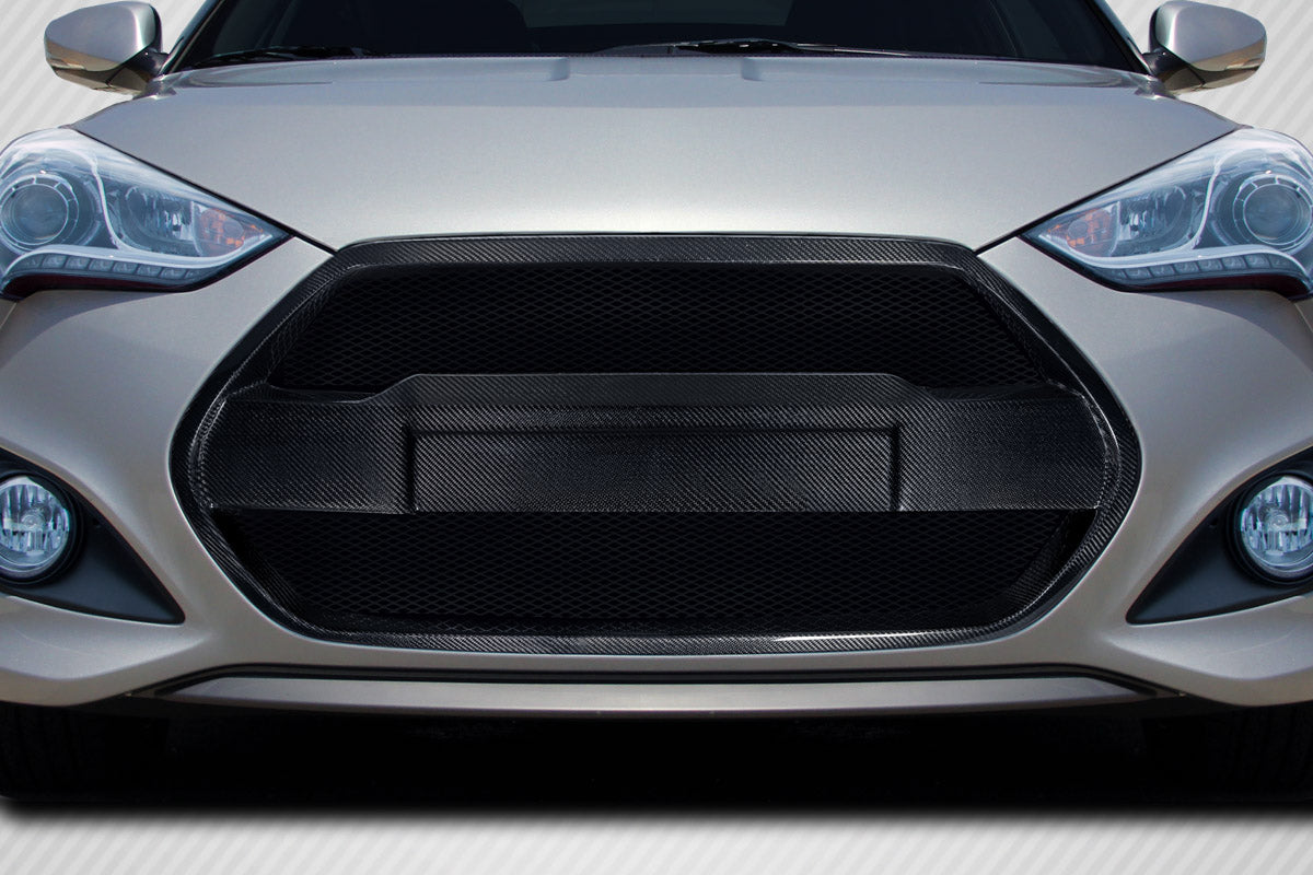 Carbon Creations Runner Grille Compatible With 2012-2017 Hyundai Veloster - 1 Piece - 116884