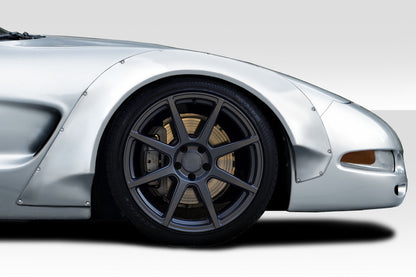 Extreme Dimensions Duraflex Circuit Front Fenders Compatible With 1997-2004 Chevrolet Corvette - 2 Piece - 116885