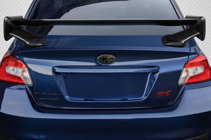Carbon Creations Low Pro Rear Wing Spoiler Compatible With 2015-2021 Subaru WRX STI - 1 Piece - 116888