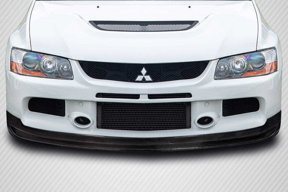 Carbon Creations Varte Front Lip Spoiler Compatible With 2006-2006 Mitsubishi Evolution - 1 Piece - 116890
