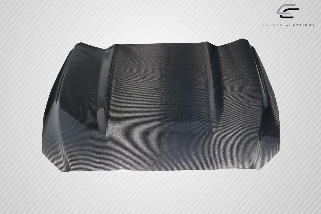 Carbon Creations OEM Look Hood Compatible With 2015-2017 Ford Mustang - 1 Piece - 116897