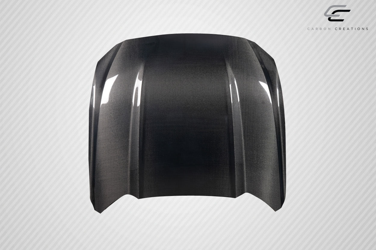 Carbon Creations OEM Look Hood Compatible With 2015-2017 Ford Mustang - 1 Piece - 116897