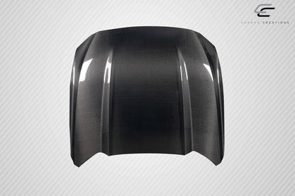 Carbon Creations OEM Look Hood Compatible With 2015-2017 Ford Mustang - 1 Piece - 116897