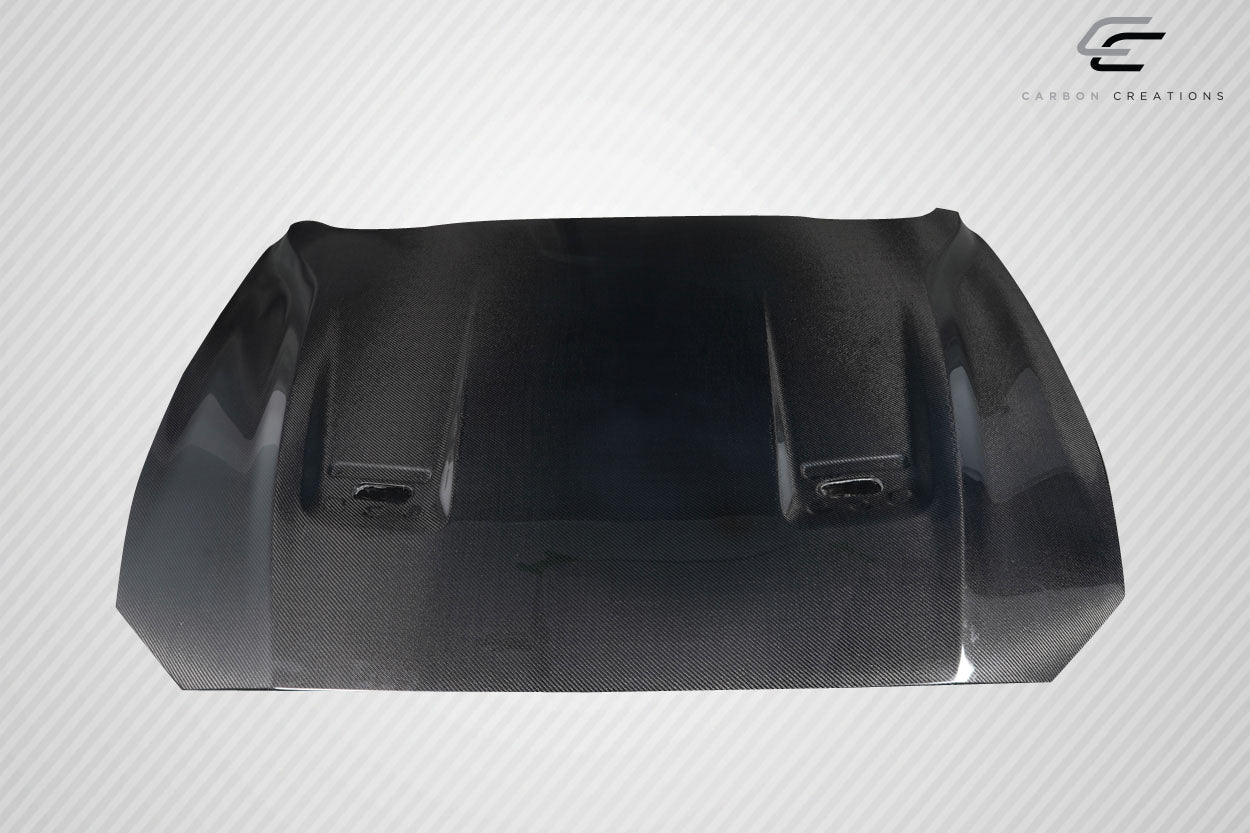Carbon Creations OEM Look Hood Compatible With 2018-2023 Ford Mustang - 1 Piece - 116898