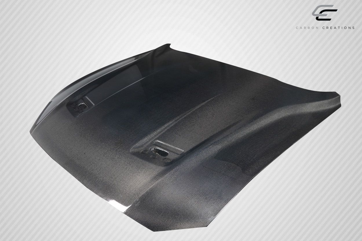 Carbon Creations OEM Look Hood Compatible With 2018-2023 Ford Mustang - 1 Piece - 116898
