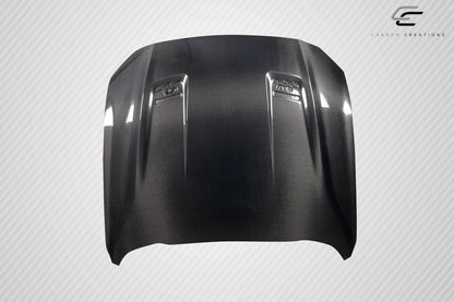 Carbon Creations OEM Look Hood Compatible With 2018-2023 Ford Mustang - 1 Piece - 116898
