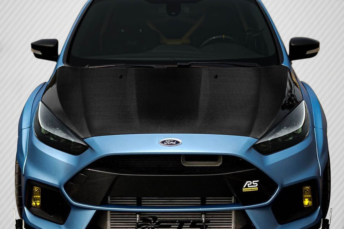Carbon Creations OEM Look Hood Compatible With 2015-2018 Ford Fiesta - 1 Piece - 116900