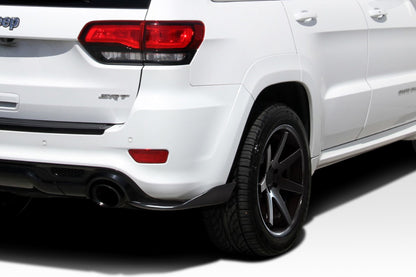Extreme Dimensions Duraflex ProAm Rear Bumper Cover Add Ons Compatible With 2011-2022 Jeep Grand Cherokee SRT - 2 Piece - 116907