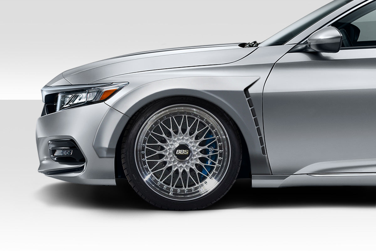 Extreme Dimensions Duraflex AK Spec Front Fenders Flares Compatible With 2018-2022 Honda Accord - 4 Piece - 116909