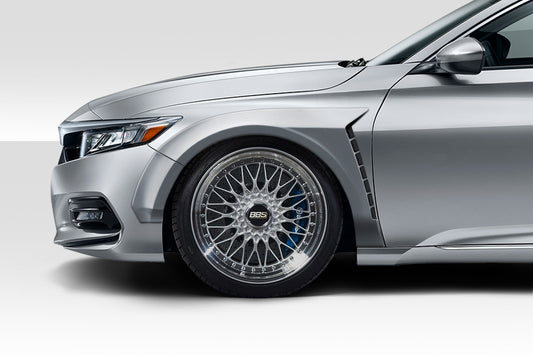 Extreme Dimensions Duraflex AK Spec Front Fenders Flares Compatible With 2018-2022 Honda Accord - 4 Piece - 116909
