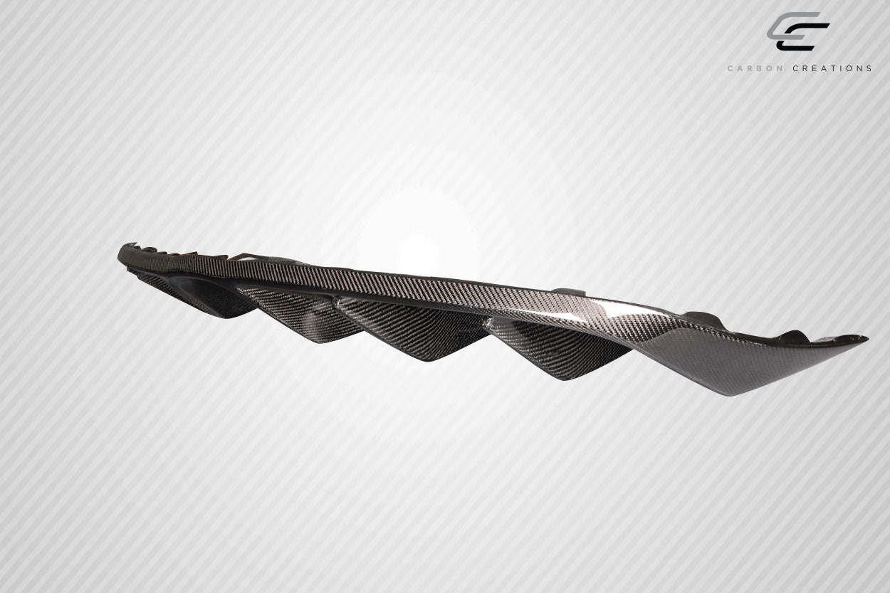 Carbon Creations Max Rear Lip Add On Spoiler Compatible With 2014-2016 Porsche Cayman - 3 Piece - 116912