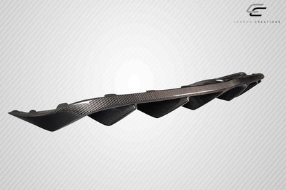 Carbon Creations Max Rear Lip Add On Spoiler Compatible With 2014-2016 Porsche Cayman - 3 Piece - 116912