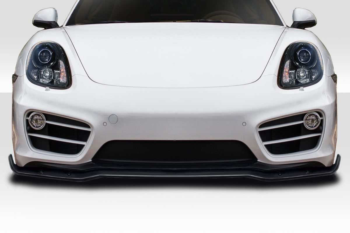 Extreme Dimensions Duraflex Max Front Lip Spoiler Compatible With 2014-2016 Porsche Cayman - 1 Piece - 116913