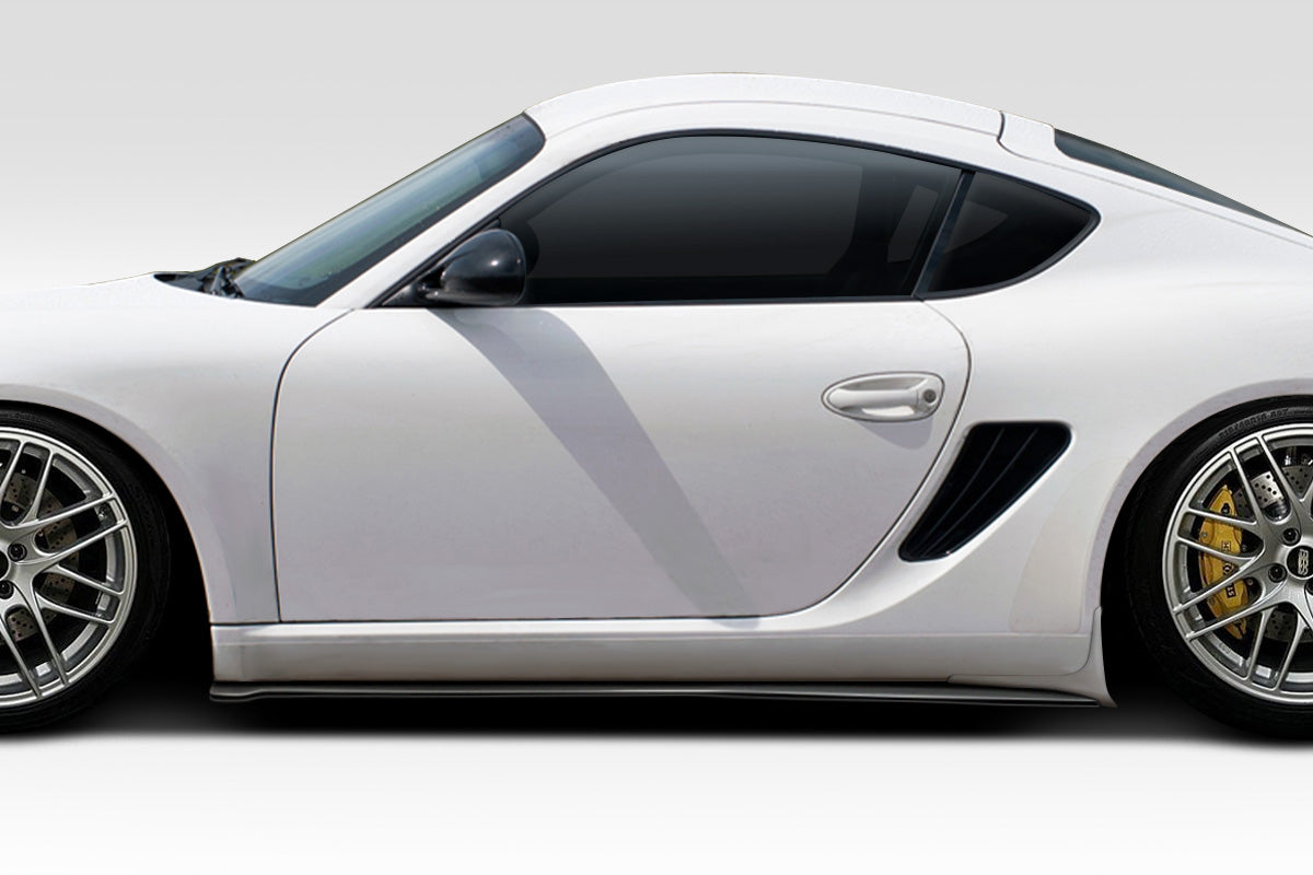 Extreme Dimensions Duraflex Max Side Skirts Compatible With 2006-2010 Porsche Cayman - 2 Piece - 116921