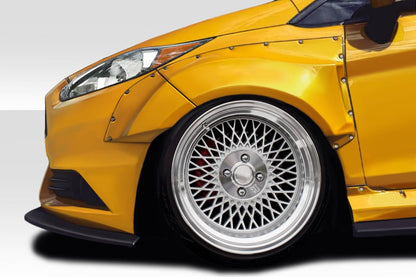 Extreme Dimensions Duraflex CPR Wide Body Front Fenders Flares Compatible With 2014-2019 Ford Fiesta - 4 Piece - 116925