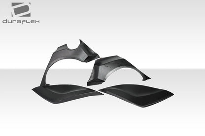 Extreme Dimensions Duraflex CPR Wide Body Rear Fender Flares Compatible With 2014-2019 Ford Fiesta - 7 Piece - 116926