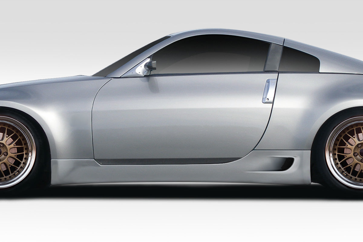 Extreme Dimensions Duraflex G Force Side Skirts Compatible With 2003-2008 Nissan 350Z - 2 Piece - 116938