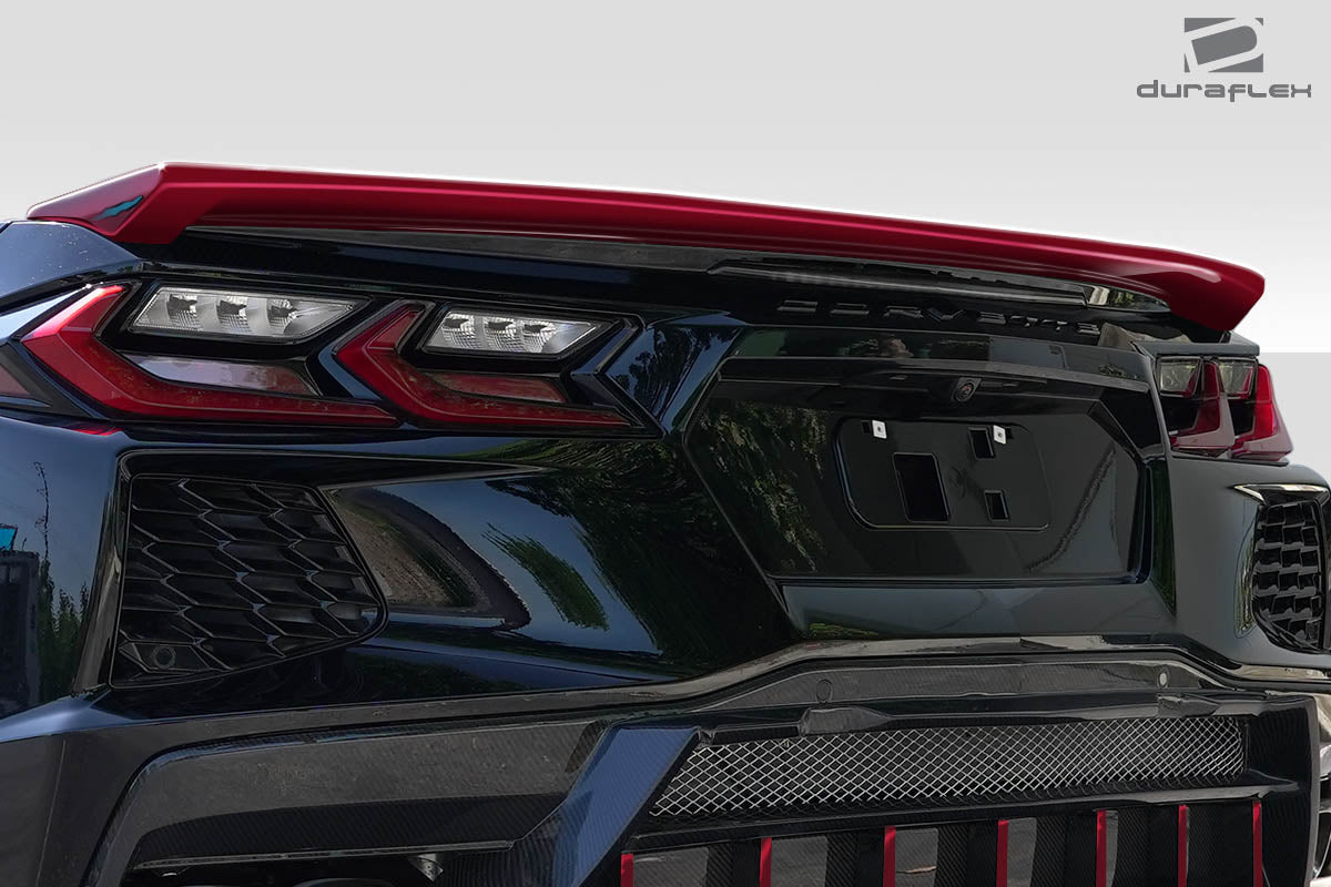 Extreme Dimensions Duraflex Gran Veloce Flush Mount Rear Spoiler Compatible With 2020-2023 Chevrolet Corvette C8 - 1 Piece - 116950