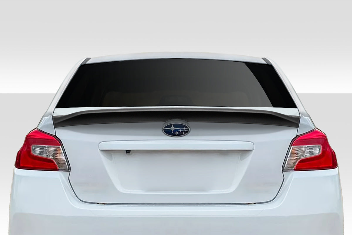 Extreme Dimensions Duraflex Duckbill V2 Rear Wing Spoiler Compatible With 2015-2021 Subaru WRX STI - 1 Piece - 116954