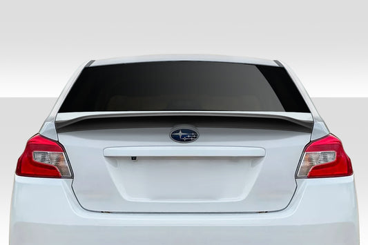 Extreme Dimensions Duraflex Duckbill V2 Rear Wing Spoiler Compatible With 2015-2021 Subaru WRX STI - 1 Piece - 116954