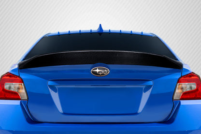 Carbon Creations Duckbill V2 Rear Wing Spoiler Compatible With 2015-2021 Subaru WRX STI - 1 Piece - 116955