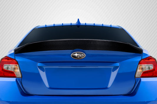 Carbon Creations Duckbill V2 Rear Wing Spoiler Compatible With 2015-2021 Subaru WRX STI - 1 Piece - 116955