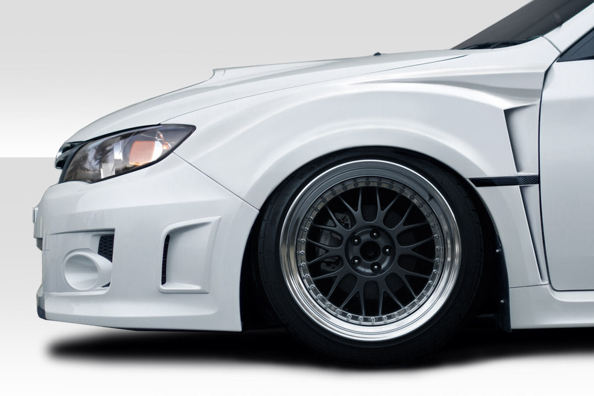 Extreme Dimensions Duraflex VRS Front Fenders Compatible With 2008-2014 Subaru WRX - 2 Piece - 116956