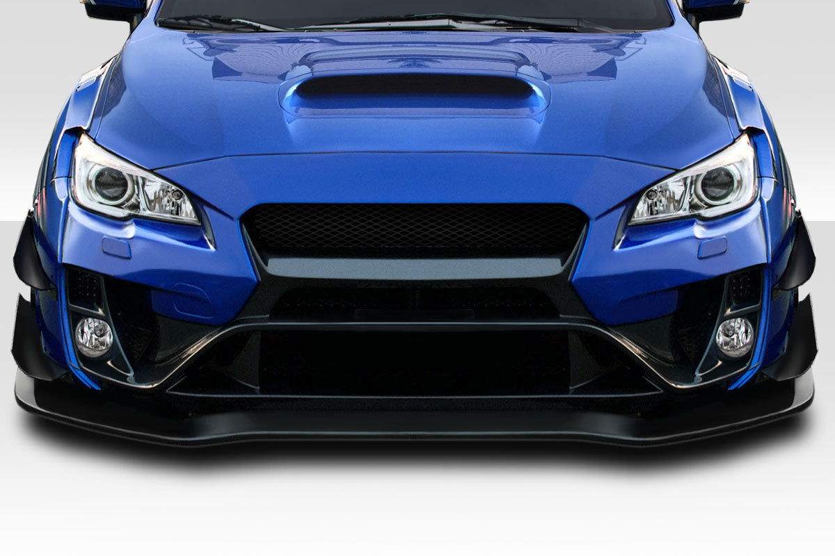 Extreme Dimensions Duraflex VRS Wide Body Front Lip Spoiler Compatible With 2015-2021 Subaru WRX STI - 1 Piece - 116958