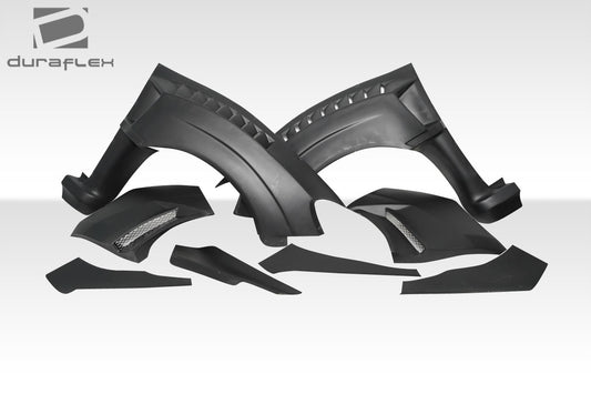 Extreme Dimensions Duraflex VRS Wide Body Front Fenders Add On Compatible With 2015-2021 Subaru WRX STI - 8 Piece - 116960