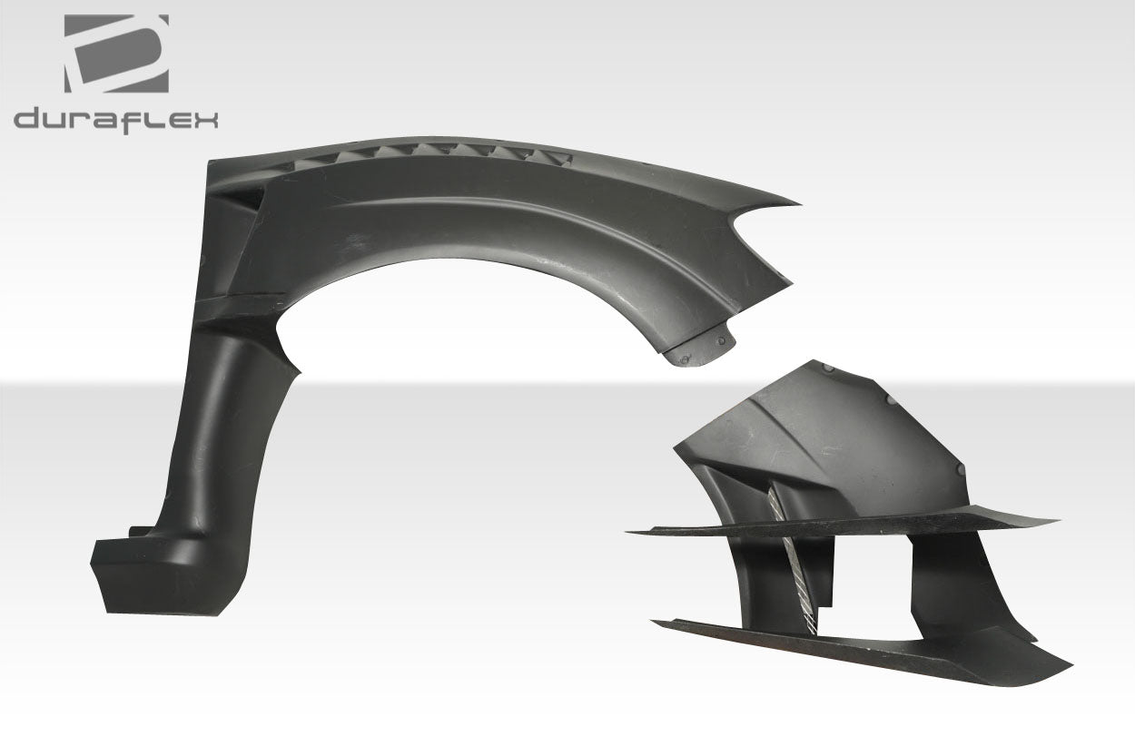 Extreme Dimensions Duraflex VRS Wide Body Front Fenders Add On Compatible With 2015-2021 Subaru WRX STI - 8 Piece - 116960