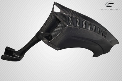 Carbon Creations VRS Wide Body Front Fenders Compatible With 2015-2021 Subaru WRX - 8 Piece - 116961