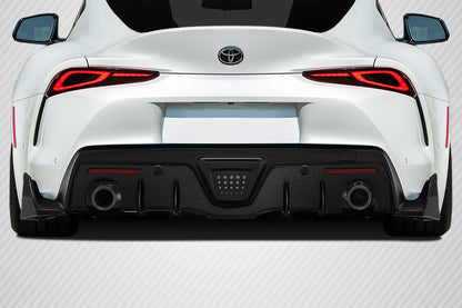 Carbon Creations AG Design Rear Diffuser Compatible With 2019-2023 Toyota Supra A90 - 3 Piece - 116971