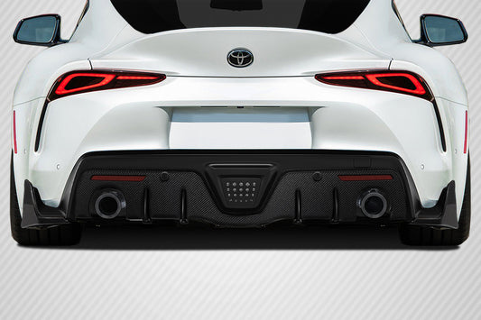 Carbon Creations AG Design Rear Diffuser Compatible With 2019-2023 Toyota Supra A90 - 3 Piece - 116971