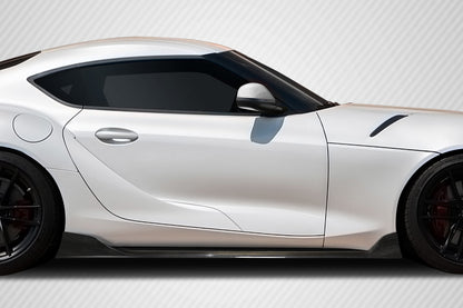Carbon Creations AG Design Side Skirts Splitters Compatible With 2019-2023 Toyota Supra A90 - 2 Piece - 116973