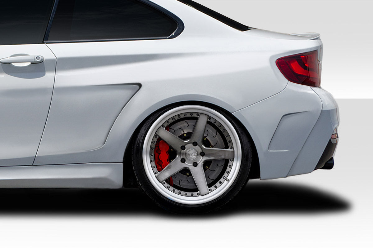 Extreme Dimensions Duraflex MHR Wide Body Rear Fender Flares Compatible With 2014-2021 2 Series F22 F23 - 5 Piece - 116981