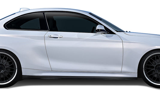 Extreme Dimensions Duraflex 3DS Side Skirts Splitters Compatible With 2014-2021 BMW 2 Series F22 F23 - 2 Piece - 119869