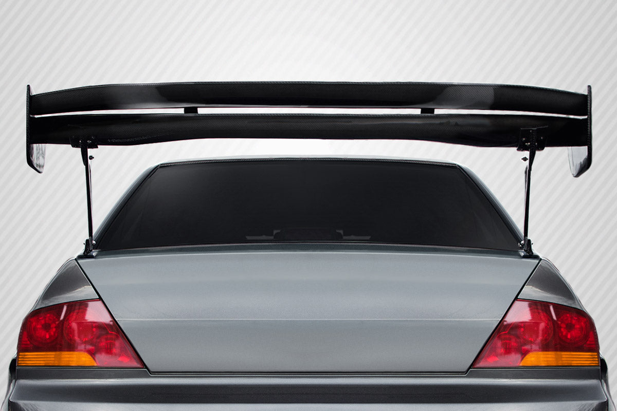 Carbon Creations VTX Wing Spoiler Compatible With 2002-2007 Mitsubishi Lancer - 5 Piece - 116994