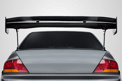 Carbon Creations VTX Wing Spoiler Compatible With 2002-2007 Mitsubishi Lancer - 5 Piece - 116994