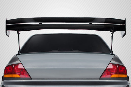 Carbon Creations VTX Wing Spoiler Compatible With 2002-2007 Mitsubishi Lancer - 5 Piece - 116994