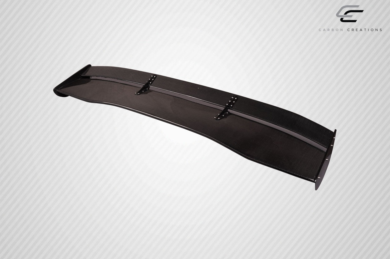 Carbon Creations VTX Wing Spoiler Compatible With 2002-2007 Mitsubishi Lancer - 5 Piece - 116994