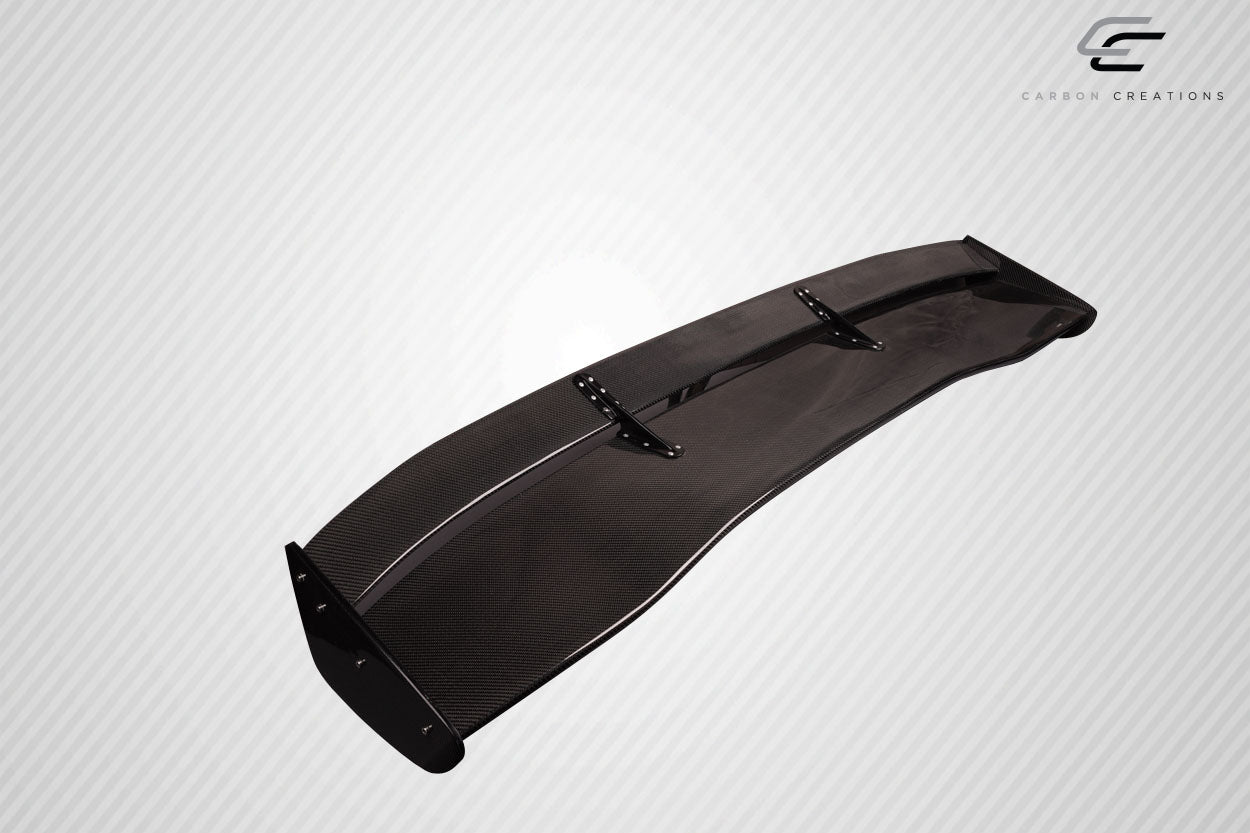 Carbon Creations VTX Wing Spoiler Compatible With 2002-2007 Mitsubishi Lancer - 5 Piece - 116994