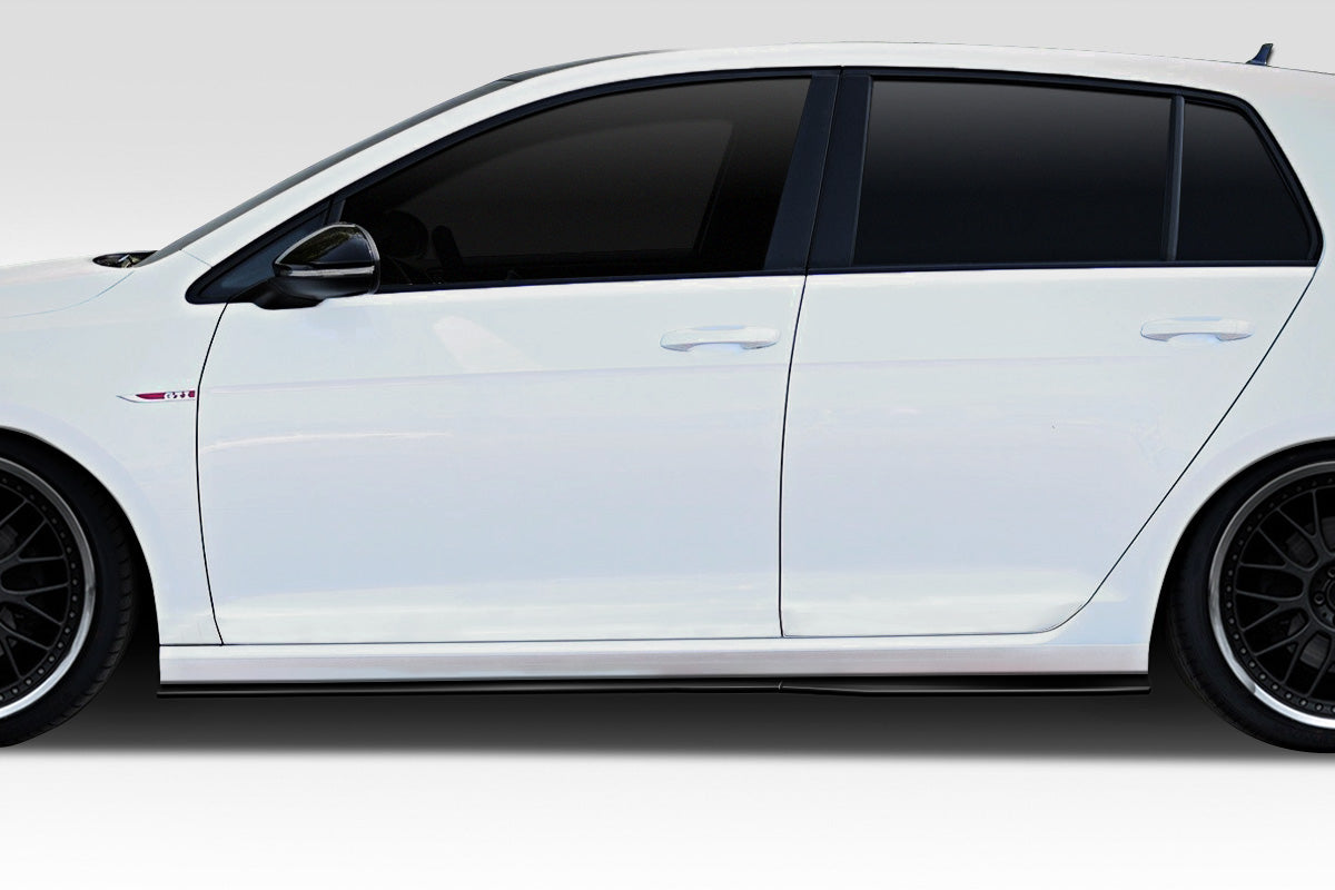 Extreme Dimensions Duraflex RZ Side Skirts Splitters Compatible With 2015-2021 Volkswagen Golf GTI - 2 Piece - 116995